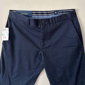 Penguin Slim Fit Chino Navy Blue Pants Brand New